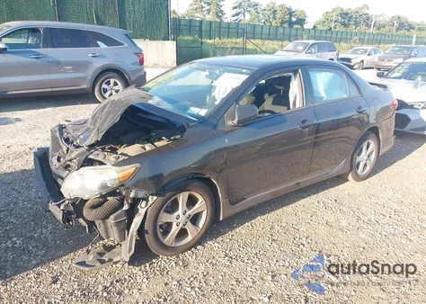 2012 Toyota Corolla S/Le from USA, damaged, VIN 2T1BU4EE6CC832476